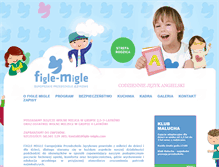 Tablet Screenshot of figle-migle.com